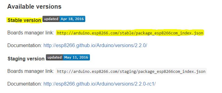ใช้ Stable Version 